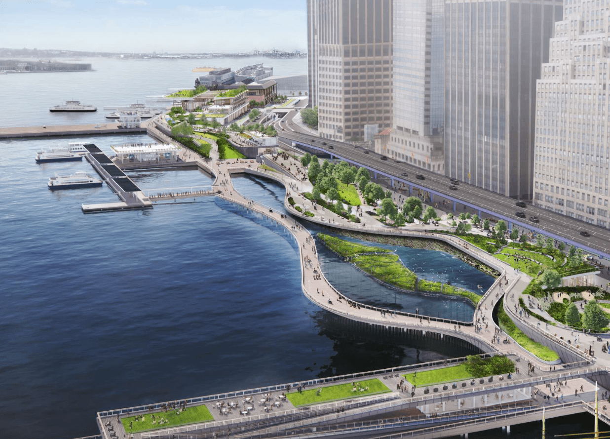 Financial Distric And Seaport Design Rendering