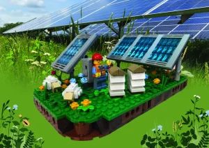 Lego-Solar-Farm