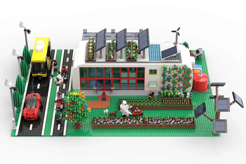 Lego Sustainable House Project 3