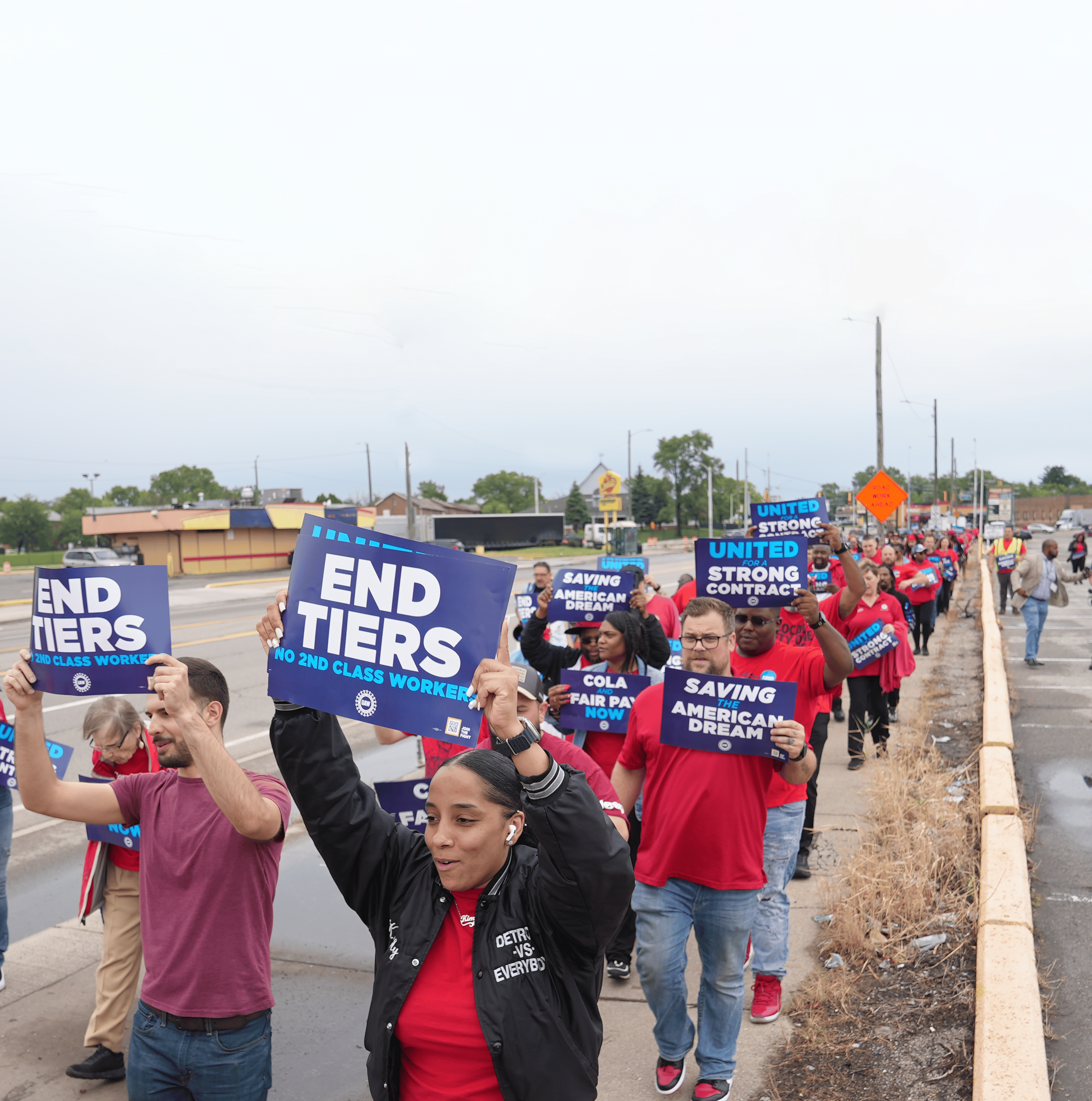United Auto Workers Strike In 2023 At Big 3 Automakers
